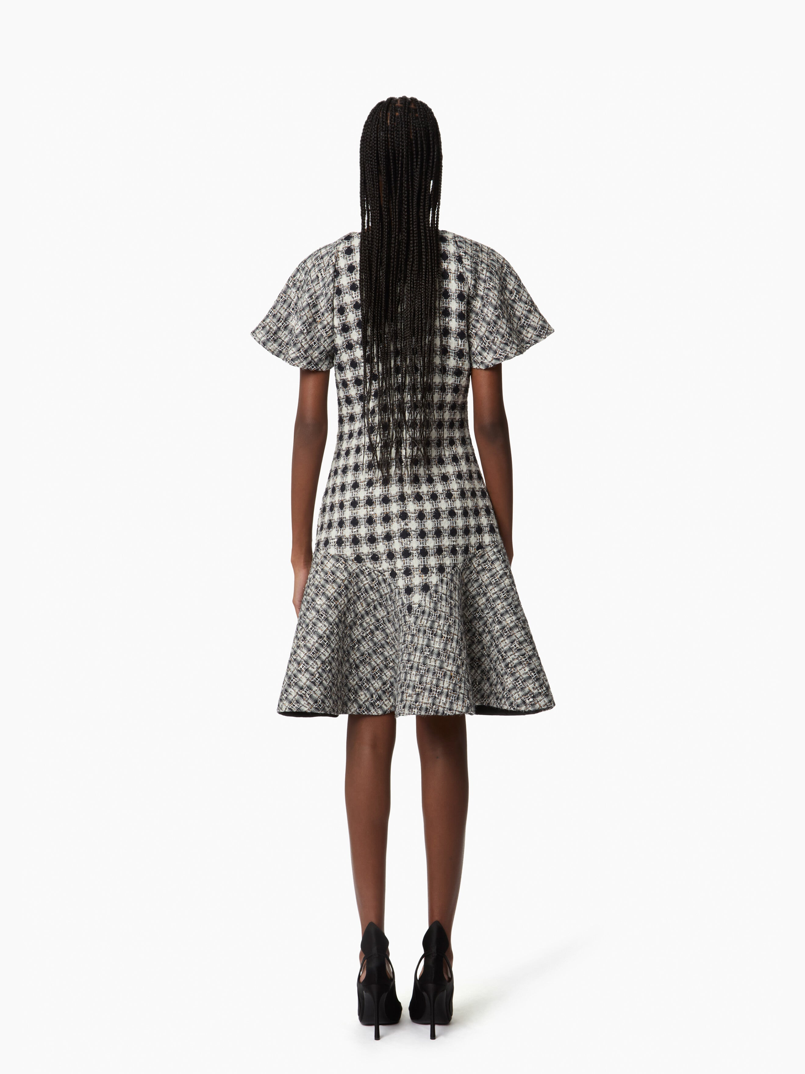 Midi Tweed Dress - 4