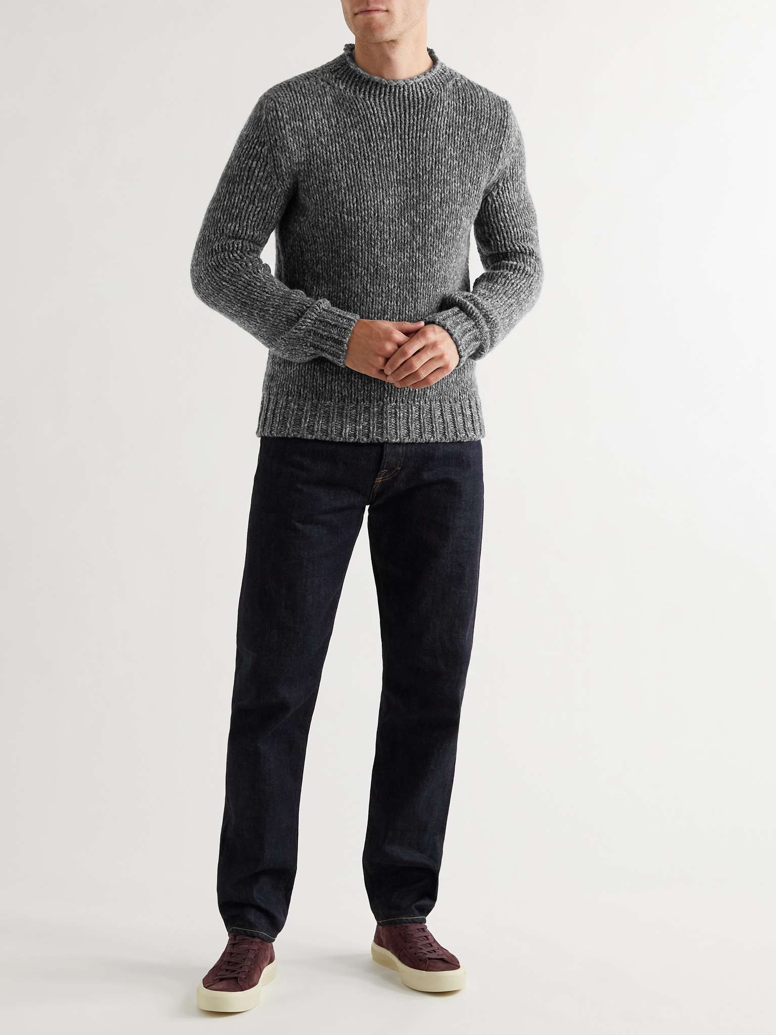 Cashmere Mock-Neck Sweater - 2