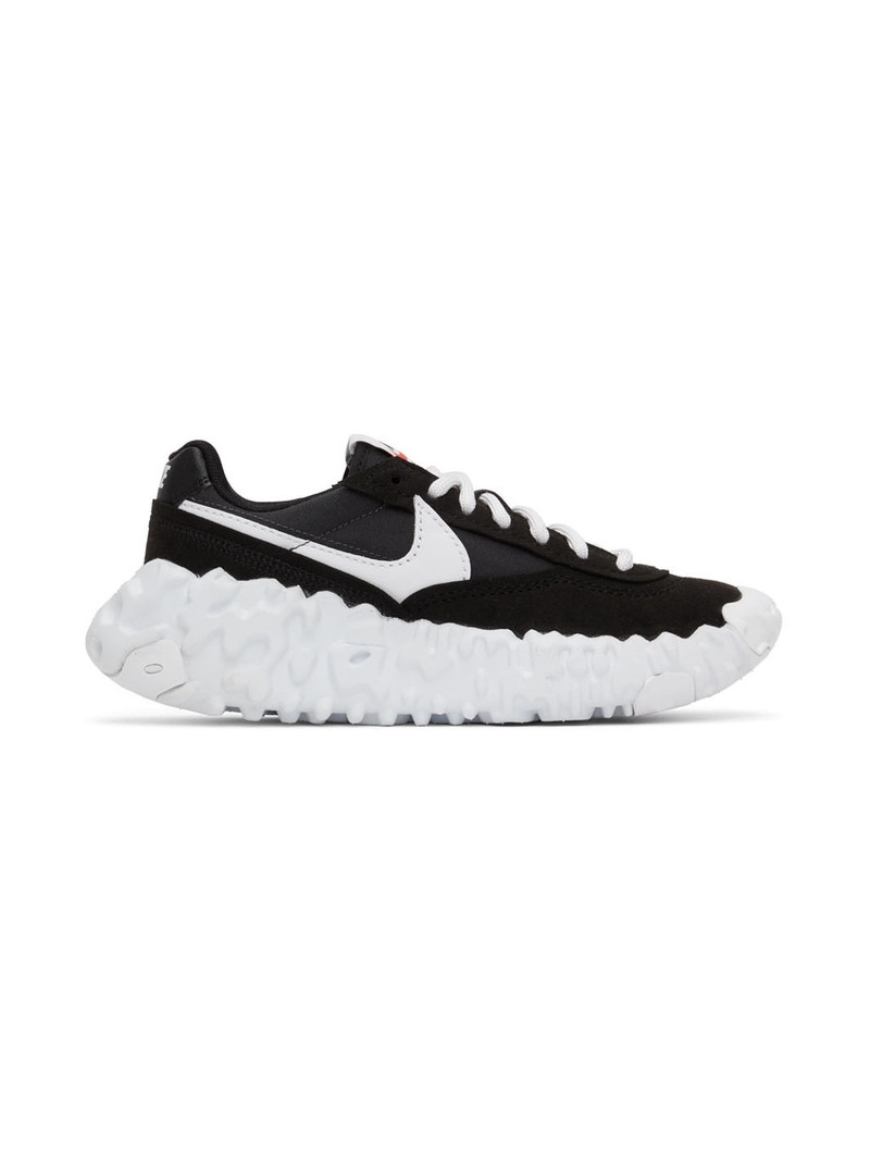 Black & White Overbreak Sneakers - 1
