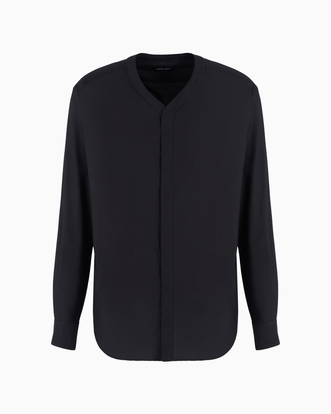 ASV V-neck shirt in cotton and silk - 1