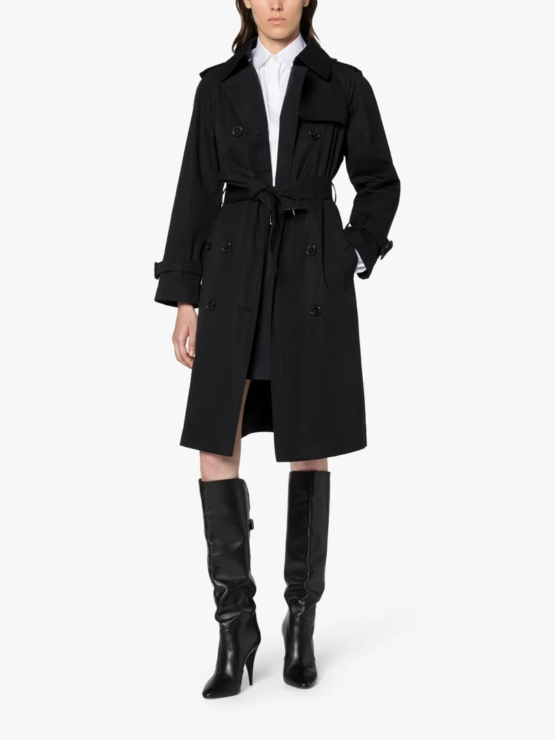Mackintosh MUIRKIRK BLACK COTTON TRENCH COAT outlook