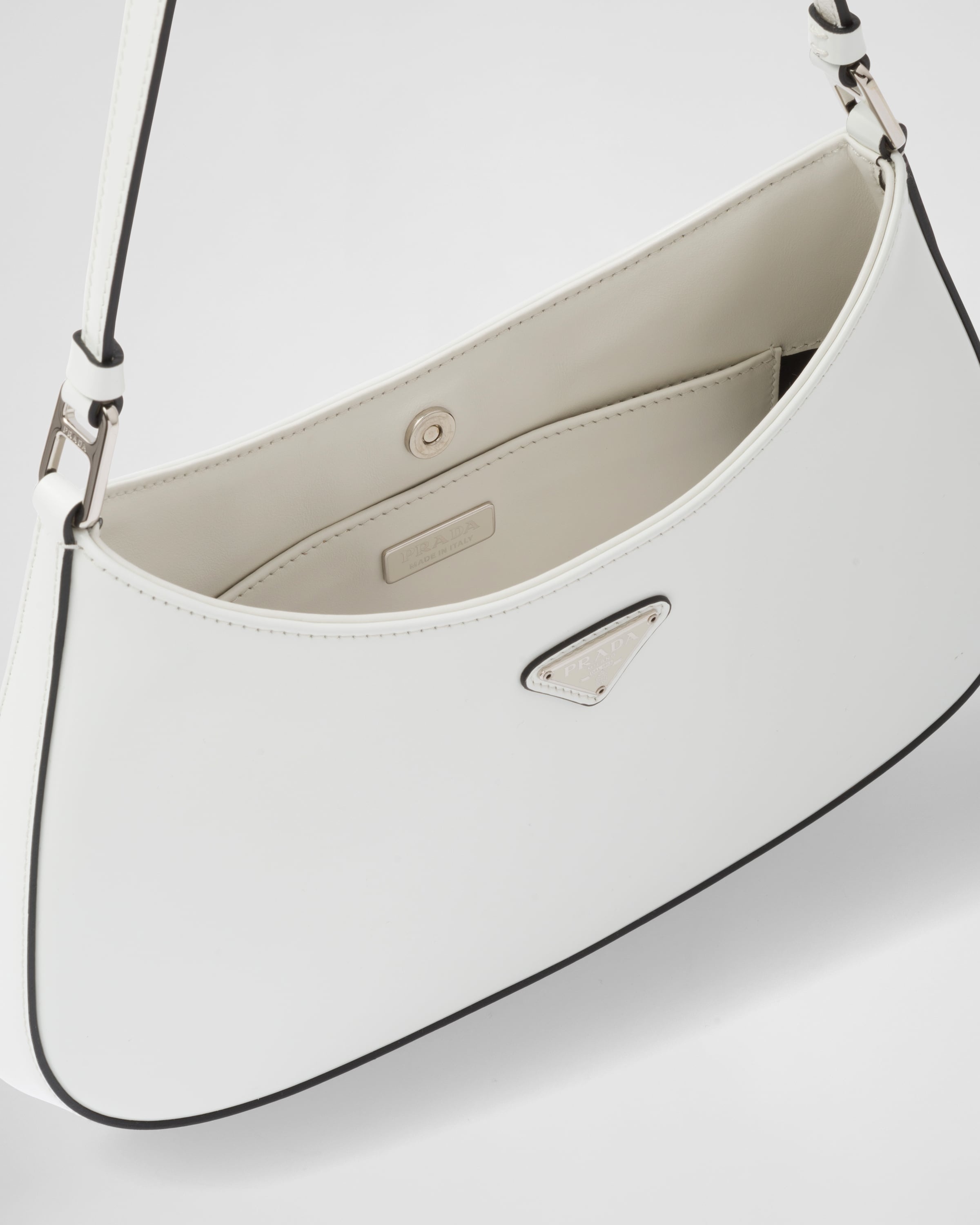 Prada Cleo brushed leather shoulder bag - 5