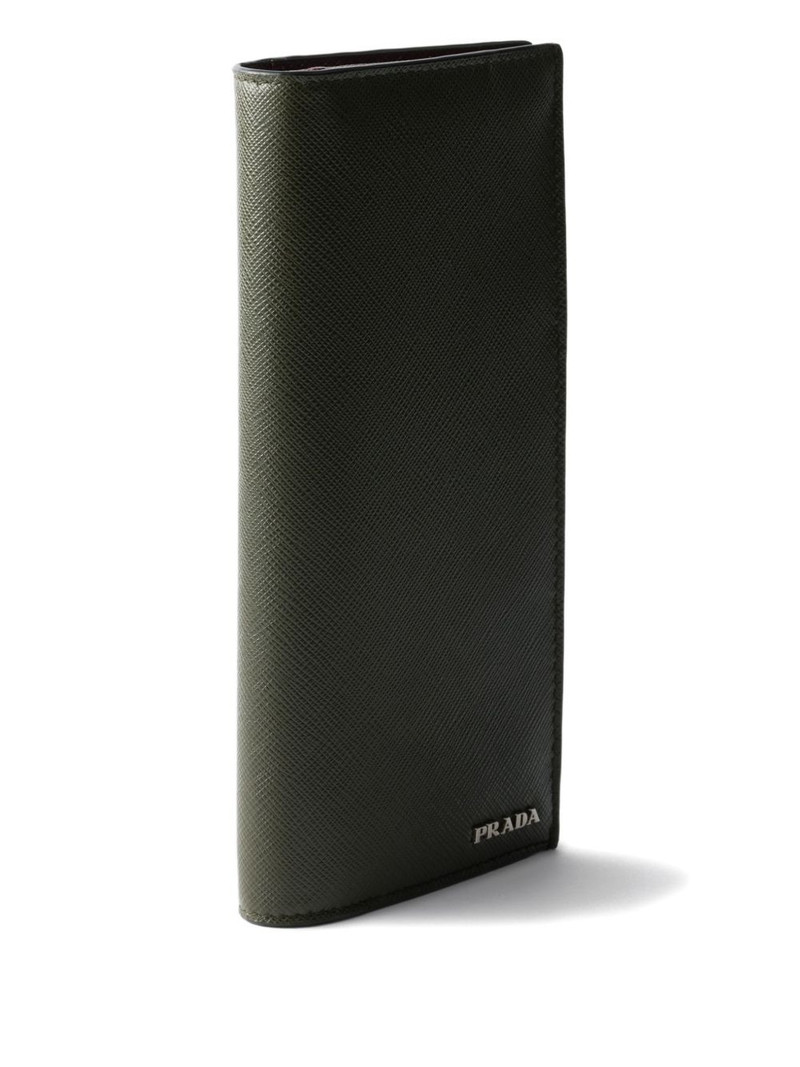 Prada leather wallet outlook
