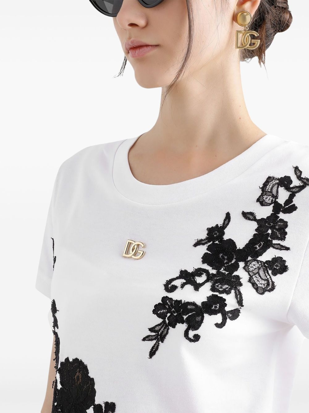 logo-plaque T-shirt - 5