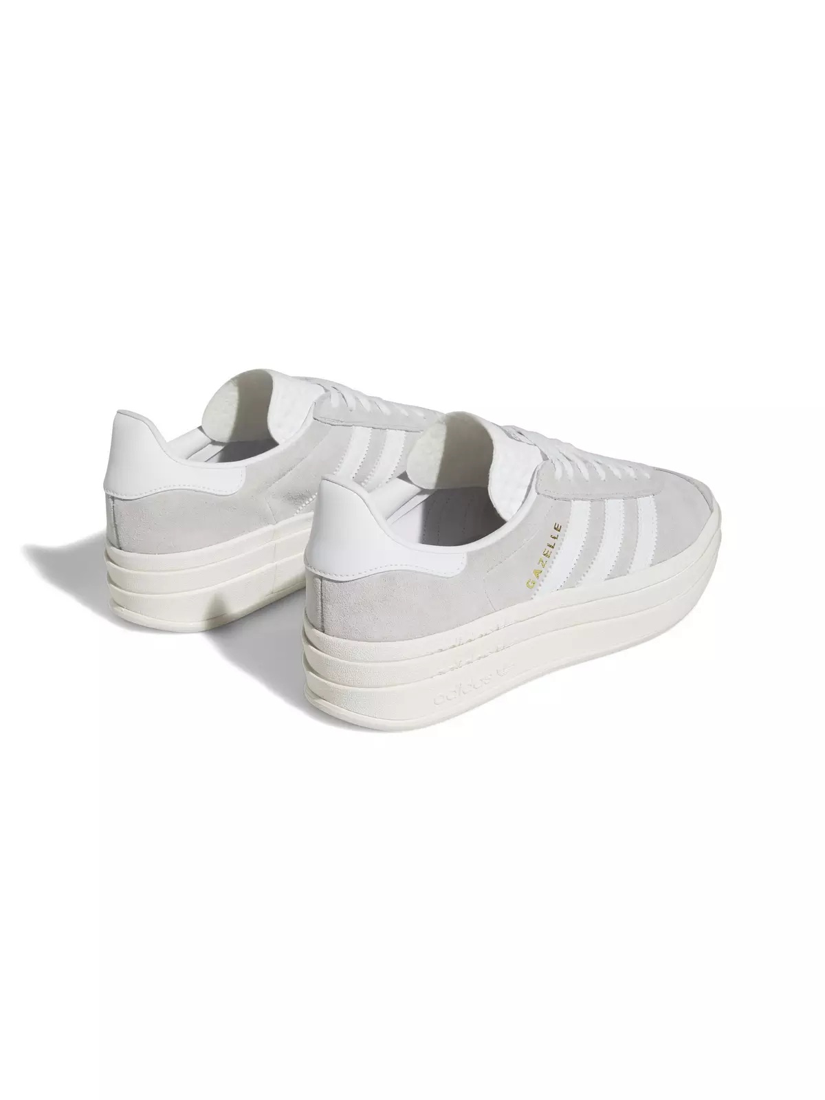 Originals Gazelle Bold "Grey Two/Cloud White/Core White" Women's Shoe - 5