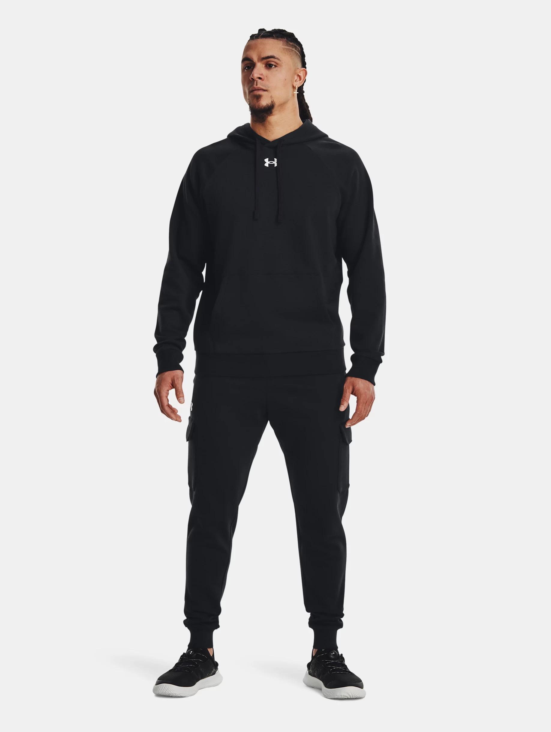 Men's UA Rival Fleece Cargo Joggers - 5