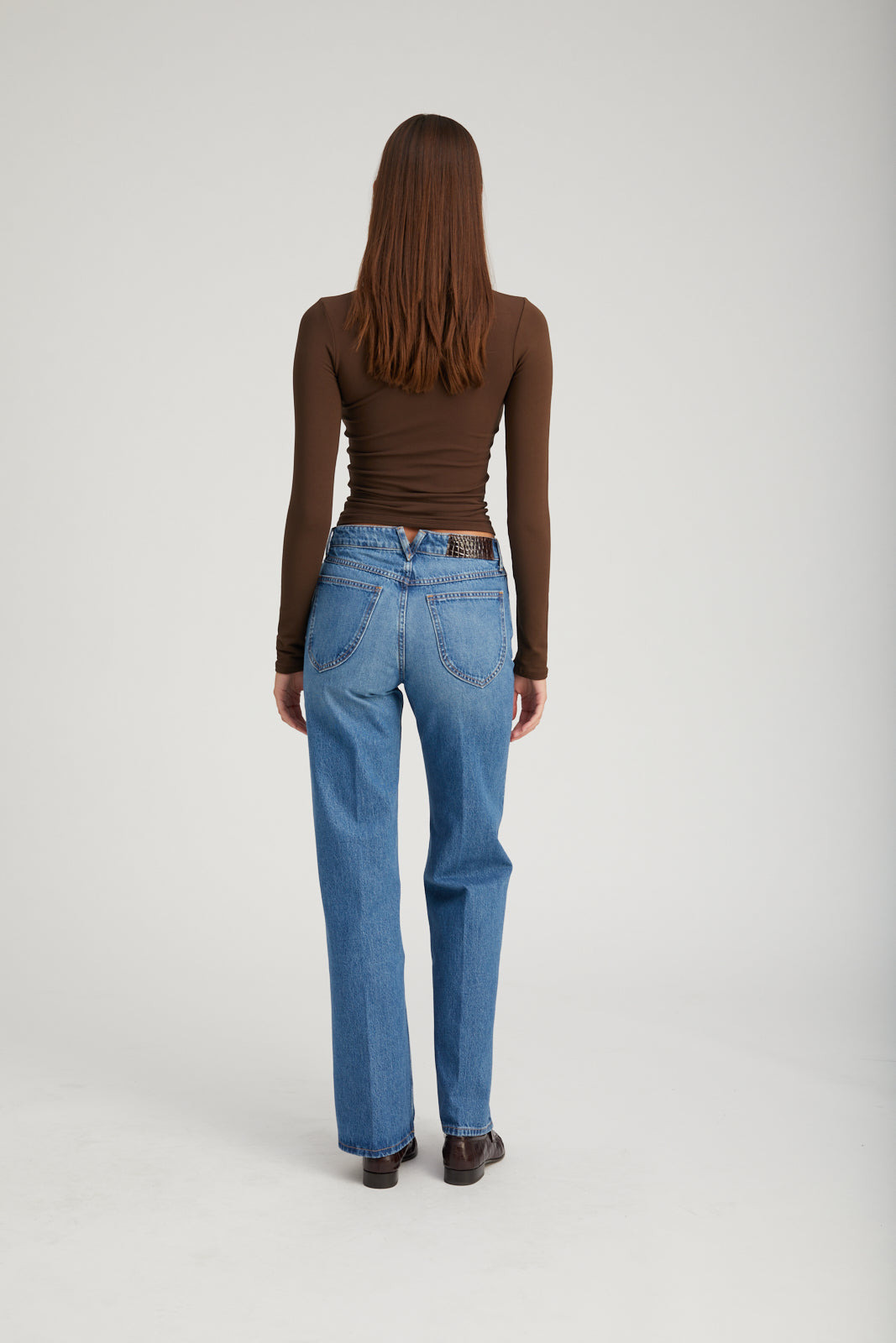 DARK CHOCOLATE CITY LONG SLEEVE TURTLENECK - 4