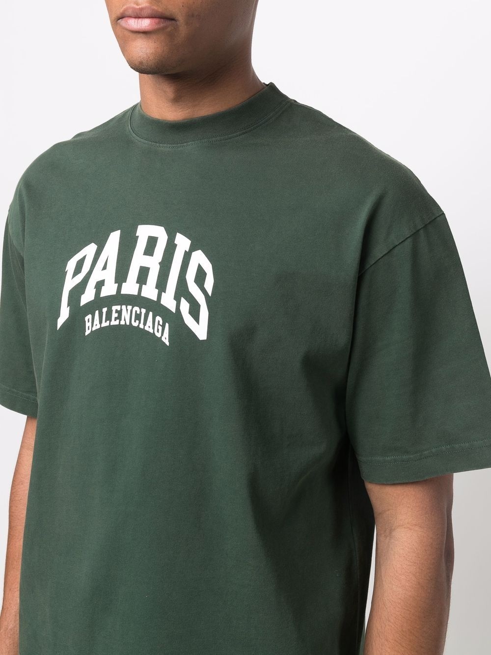 Paris logo cotton T-shirt - 6