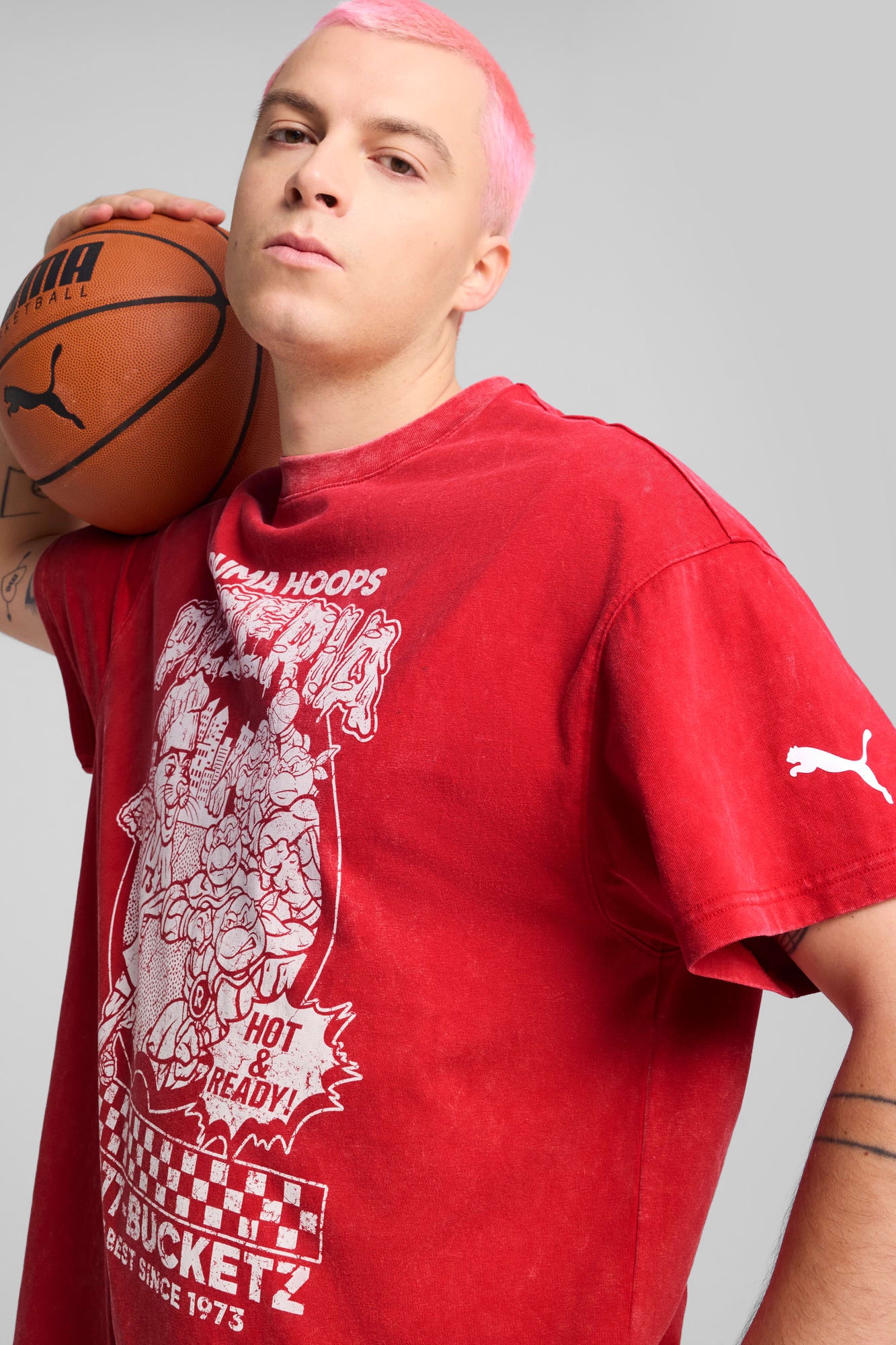 PUMA x TMNT Men's Basketball Tee - 7