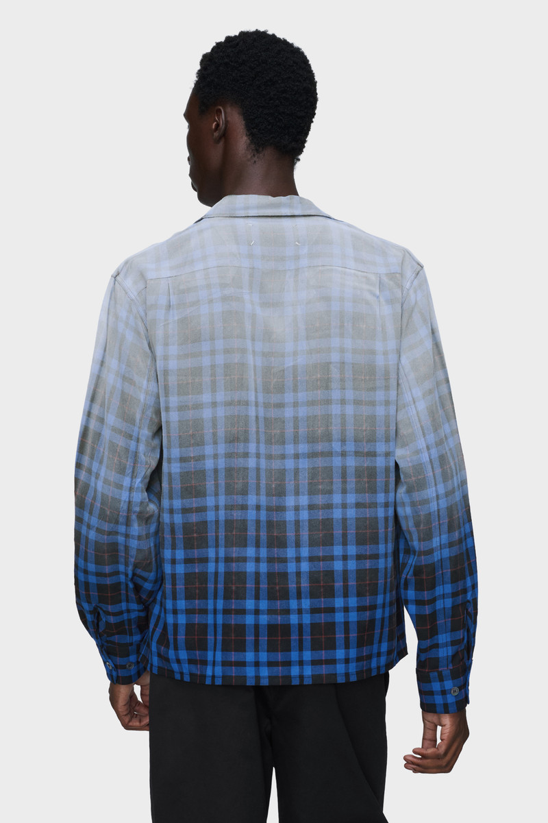 Gradient check shirt 4