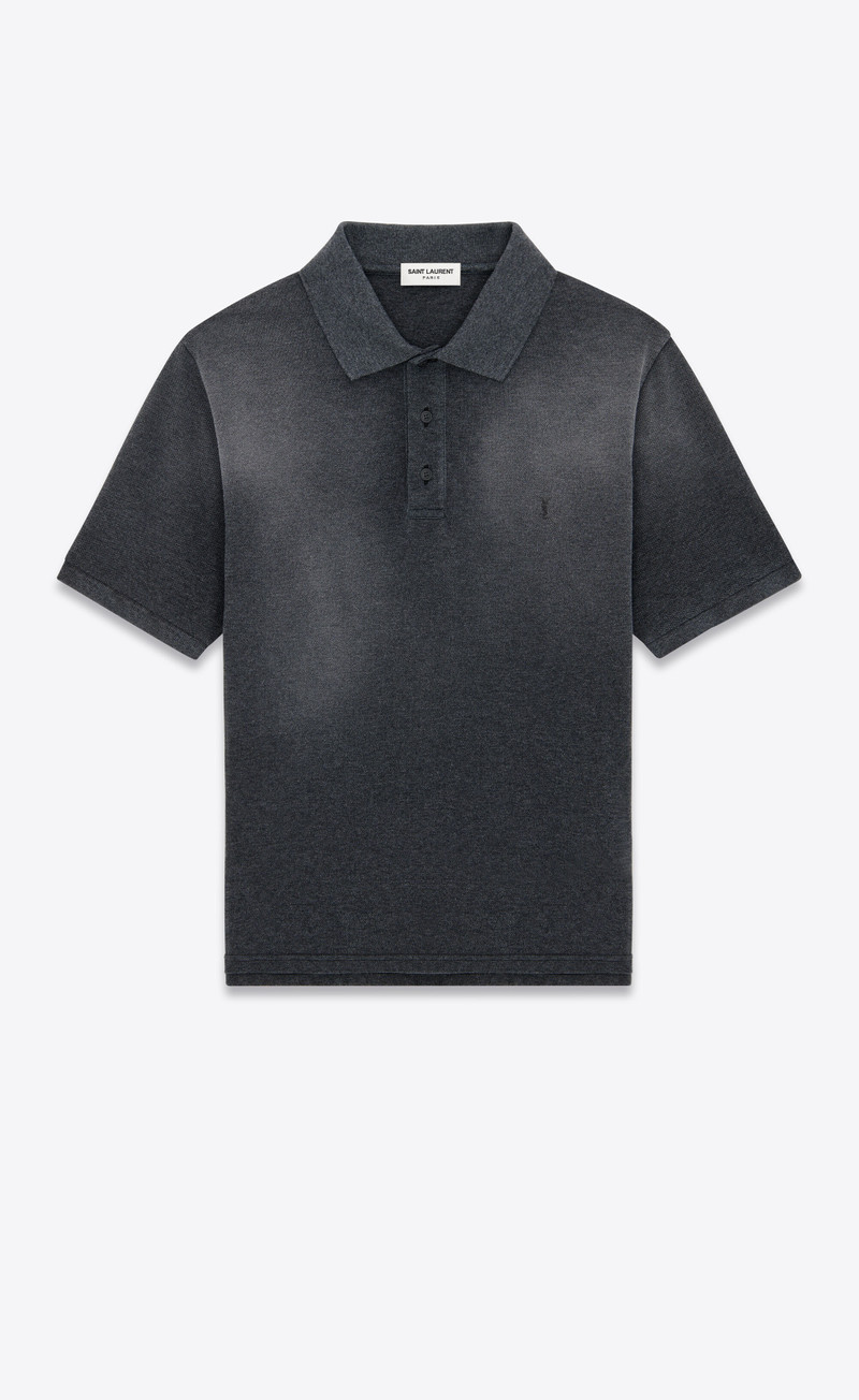 cassandre polo shirt in cotton piqué - 1