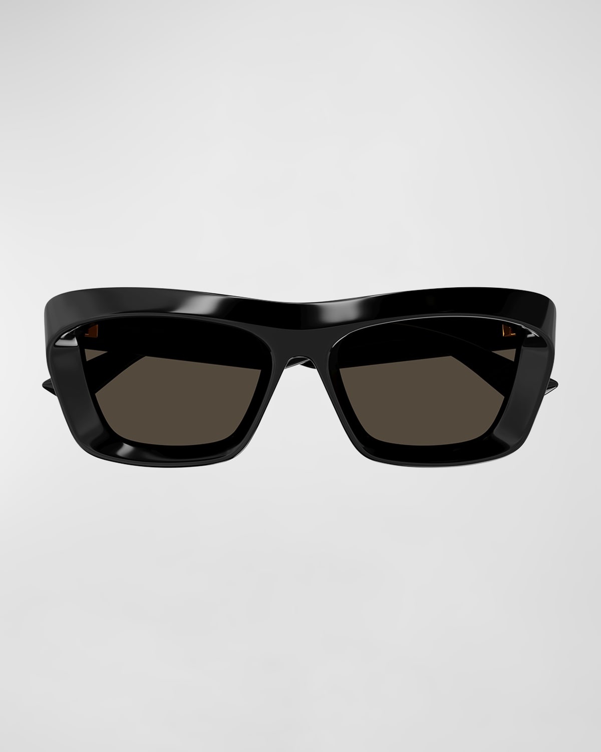 Beveled Acetate Rectangle Sunglasses - 3