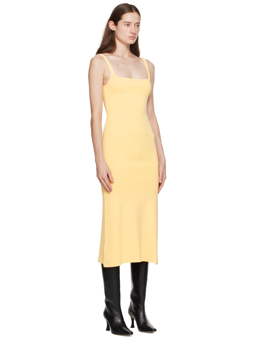 Yellow Paityn Midi Dress - 2
