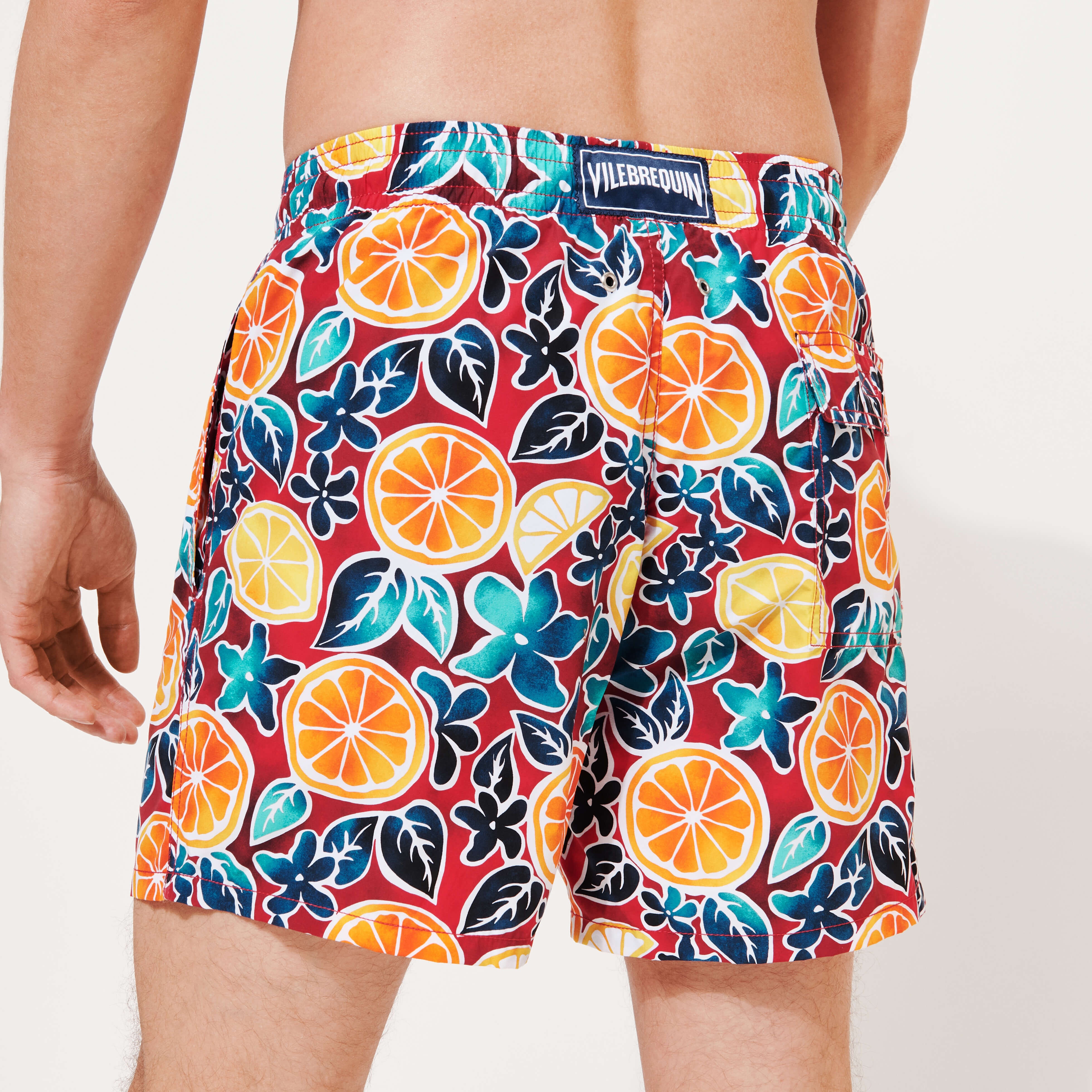 Men Swim Trunks Presse Citron - 4