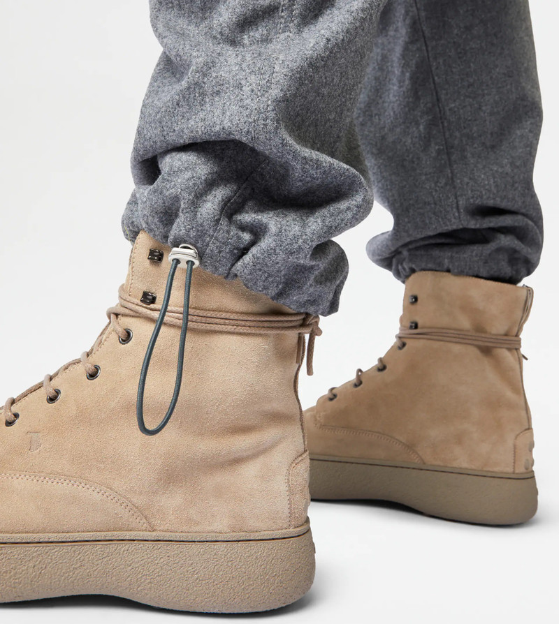 TOD'S BAGGY TROUSERS IN WOOL - GREY 5