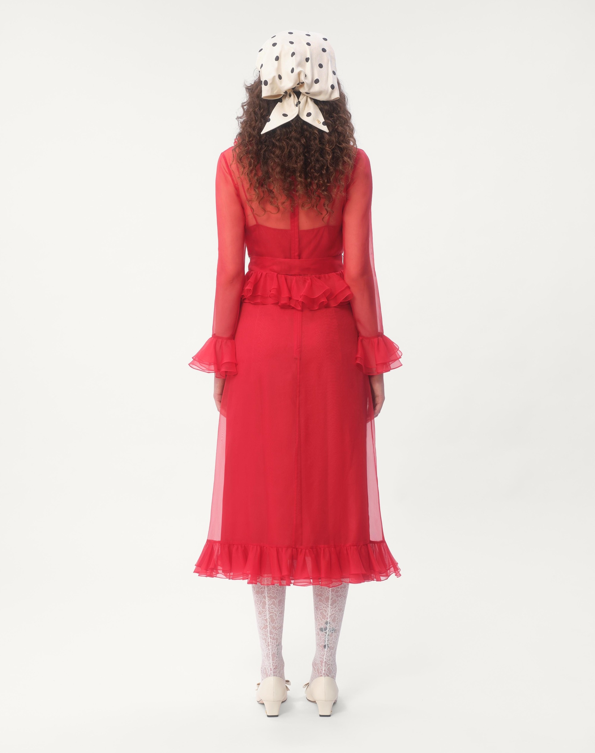 ORGANZA MIDI DRESS - 9