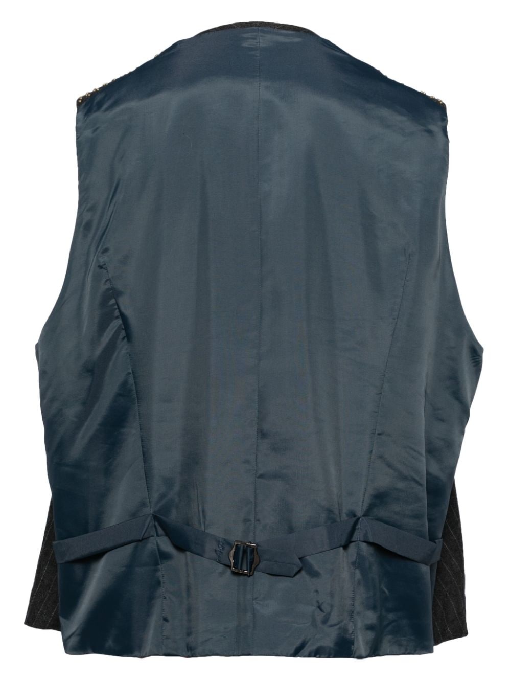 stud-embellished waistcoat - 3