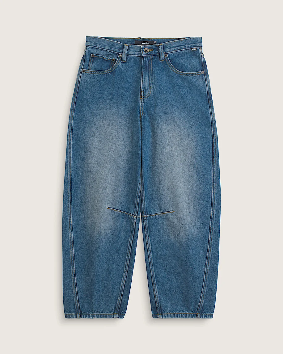 Check-5 Mid Rise Barrel Pants - 1