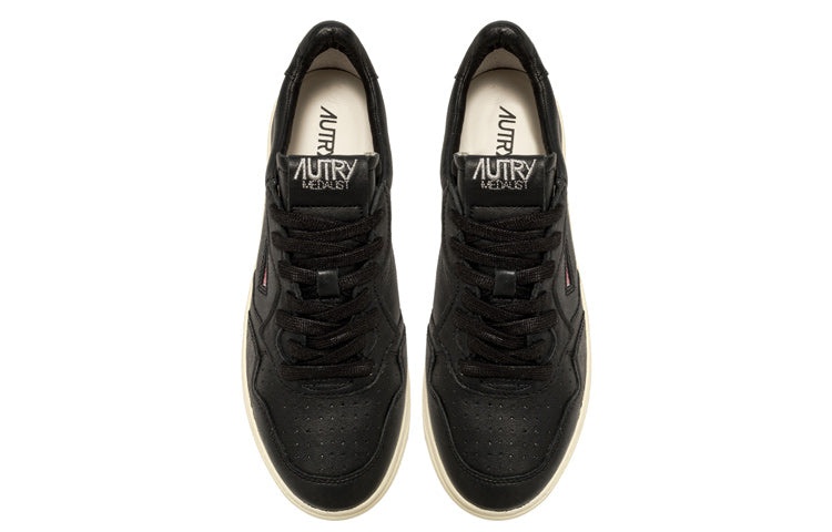 Autry Medalist Goat Leather Low 'Black' AULM-GG05 - 3