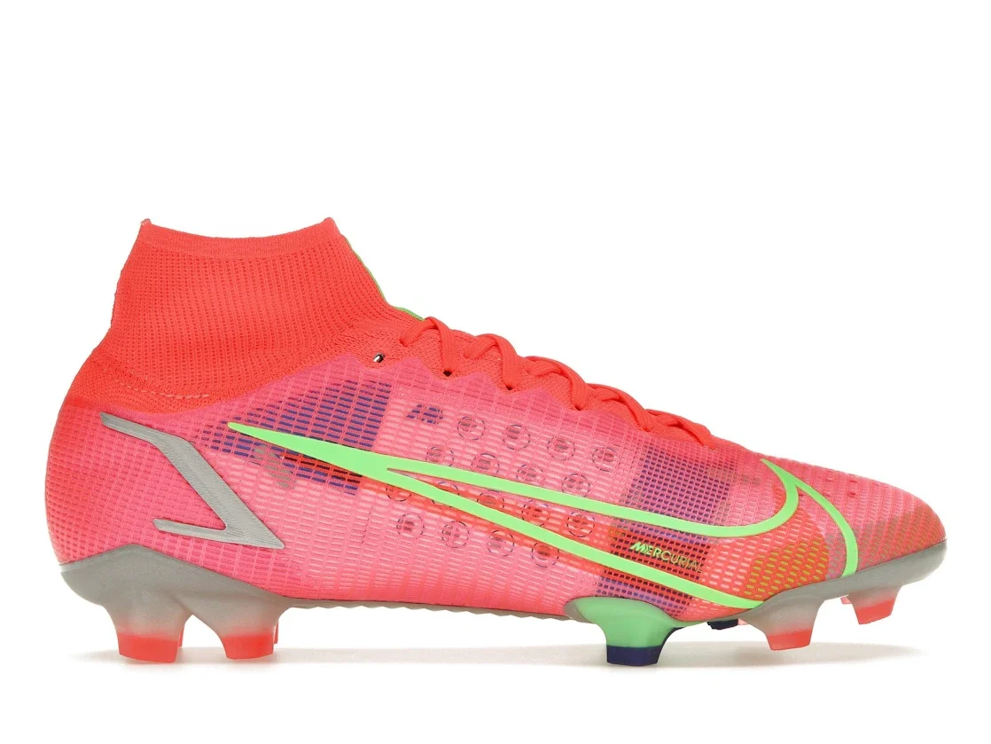 Nike Mercurial Superfly 8 Elite FG Bright Crimson Indigo Burst - 1