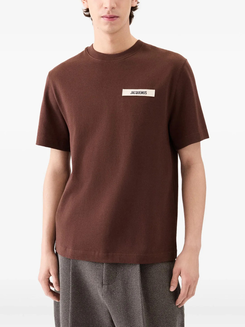 JACQUEMUS Le T-Shirt Gros Grain outlook