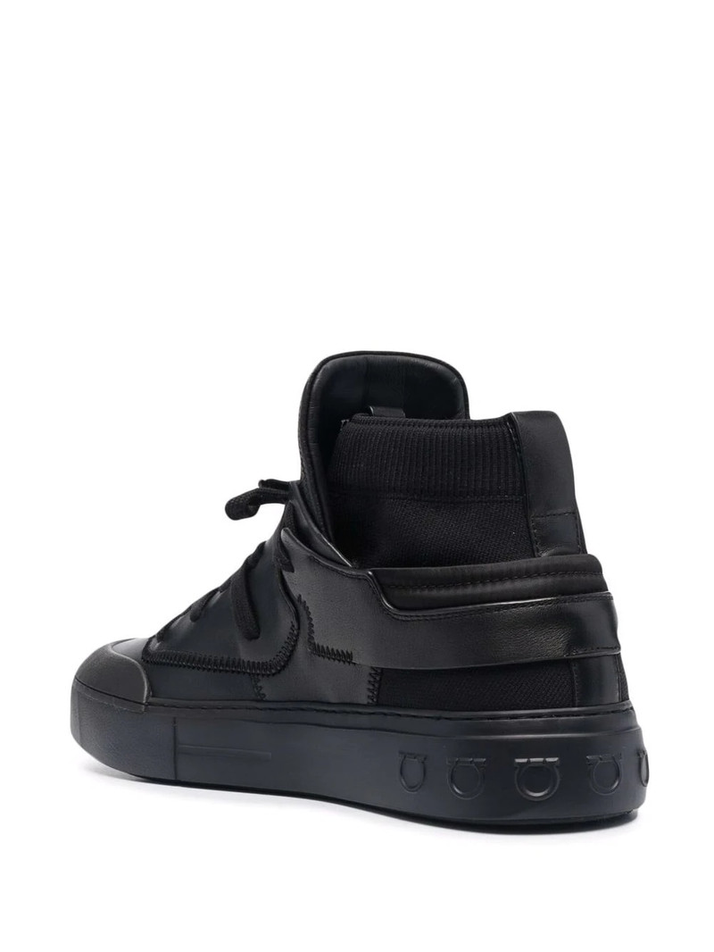 high-top leather sneakers 3