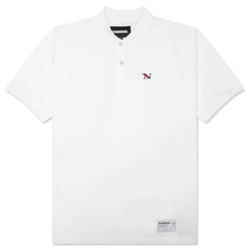 CLASSIC S/S POLO - WHITE - 1