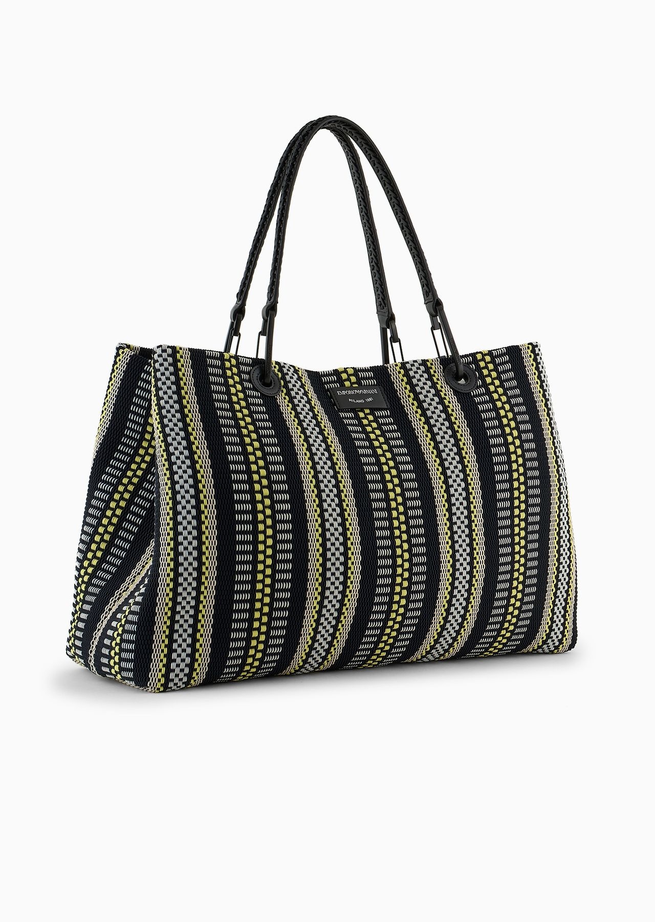MyEA large basketweave shopper bag - 2
