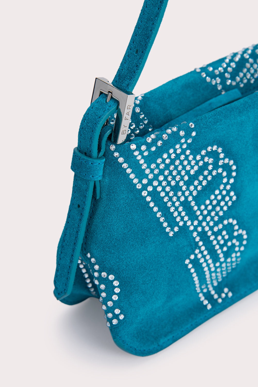 Dulce Azur Suede and Crystals - 3