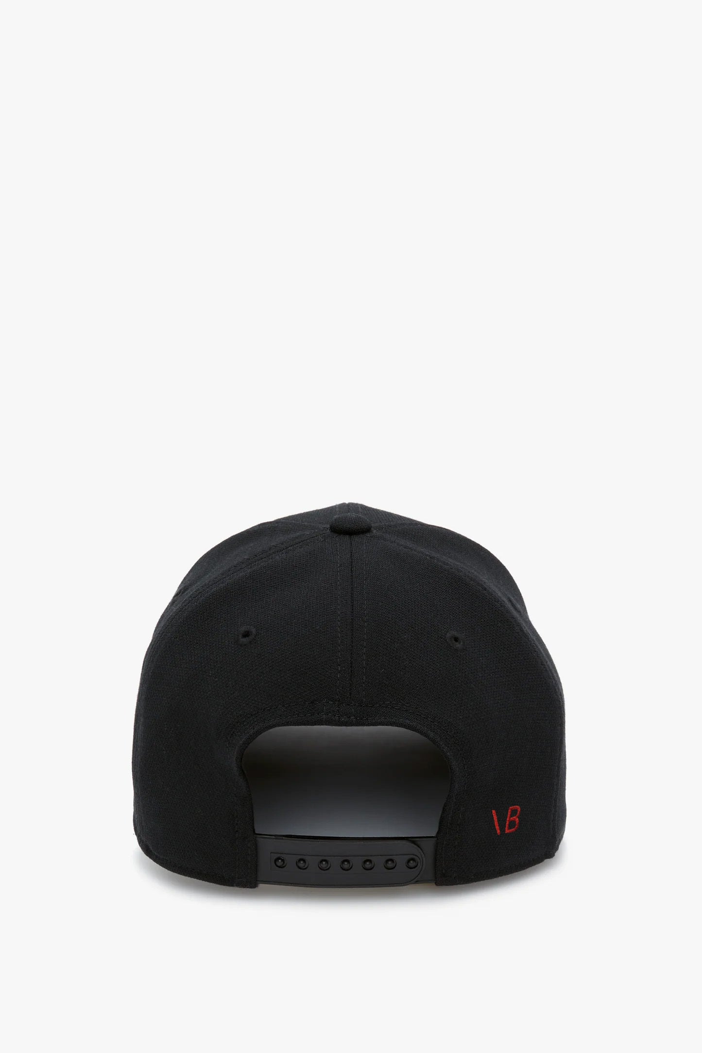 Double Wool Crepe Black Cap - 3
