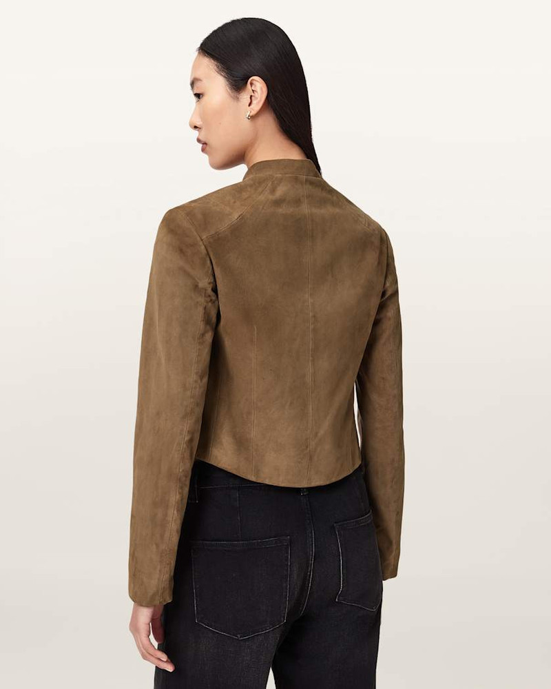 SADLER SLIM FIT SUEDE JACKET 7