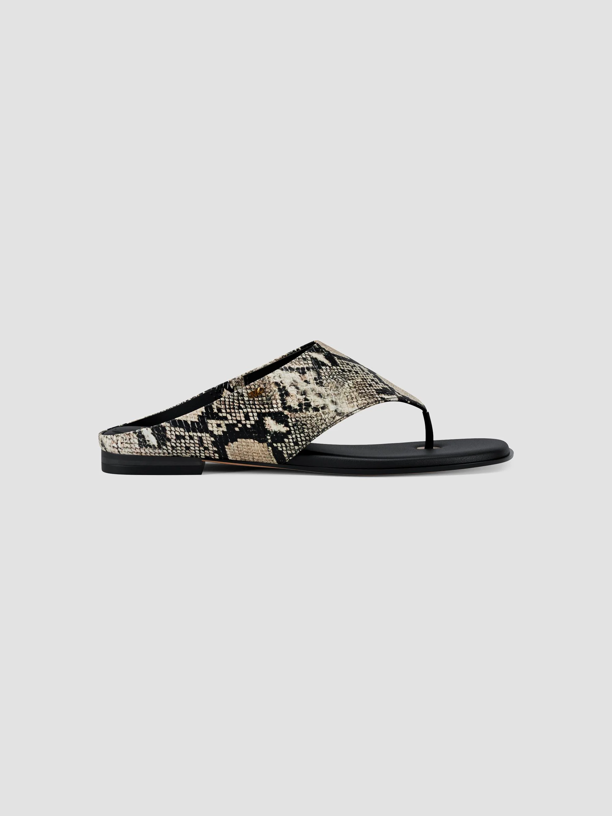 Women's Alster Python-Embossed Sandals - Natural - 1