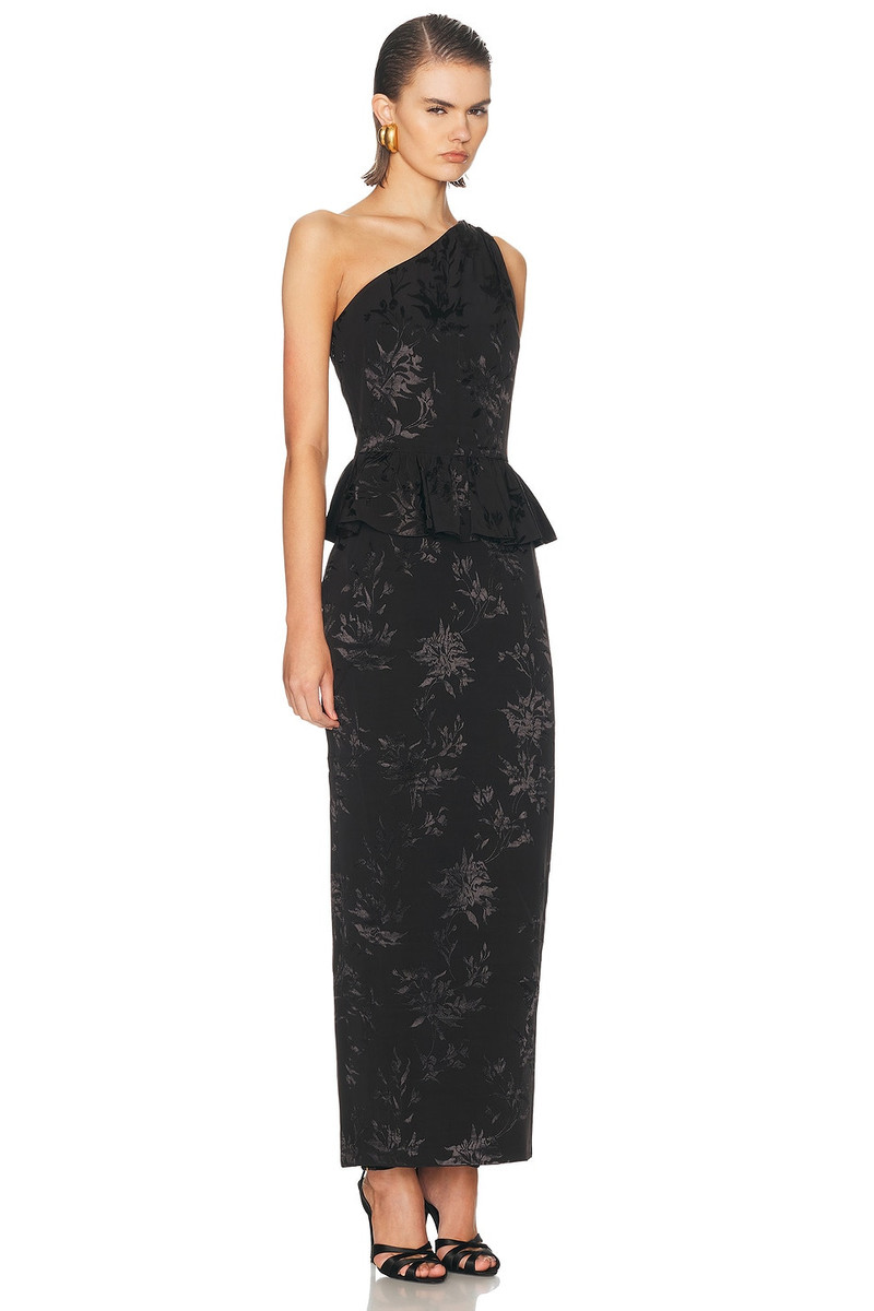 Peplum Long Dress 2