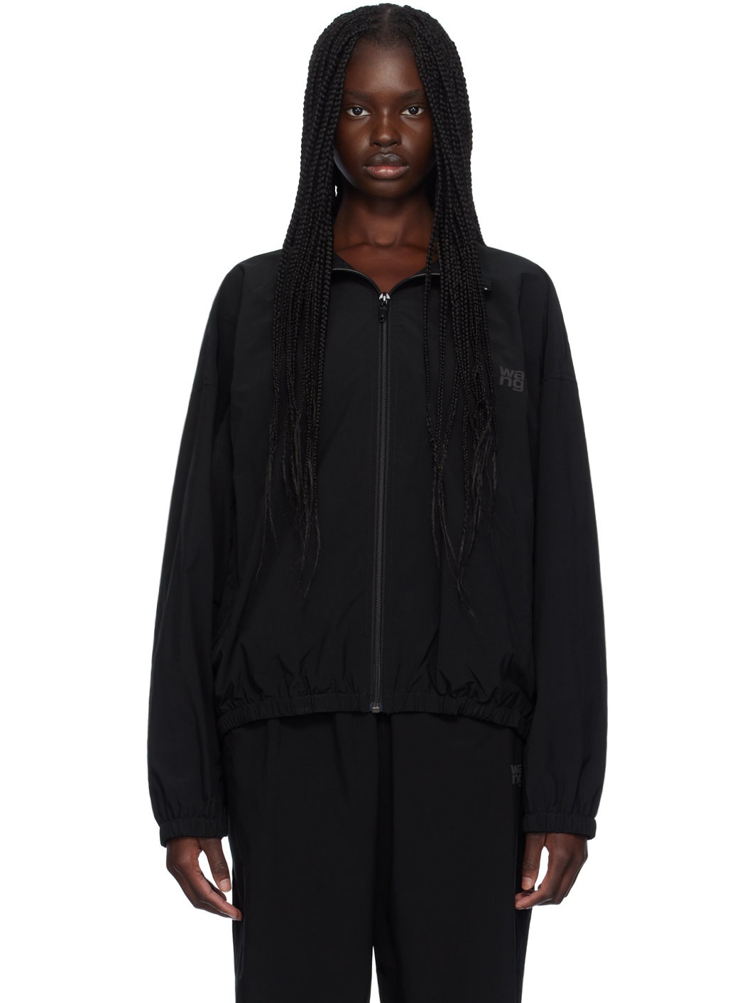 Black Coaches Track Jacket - 1