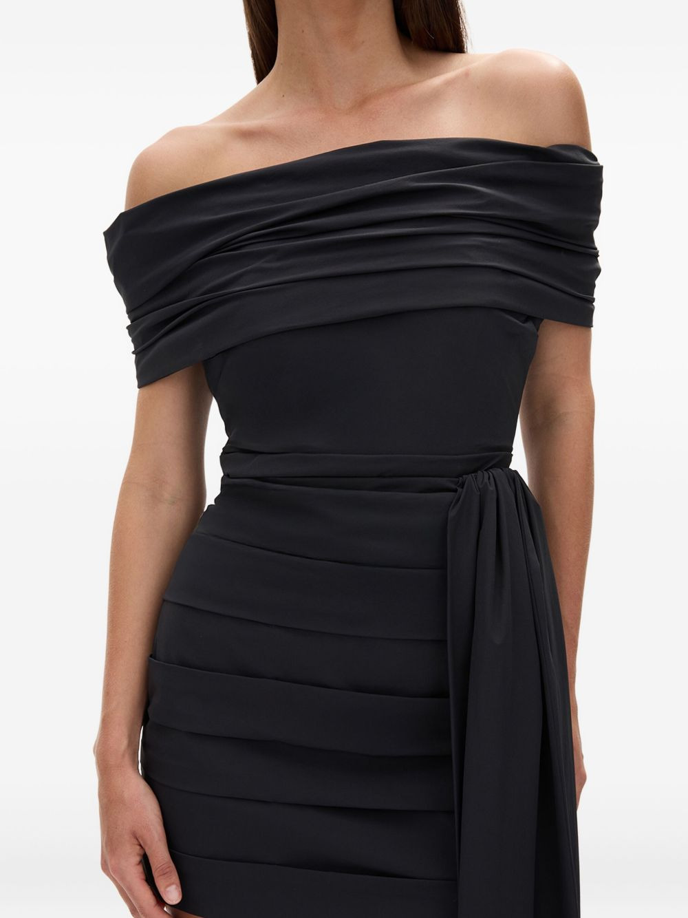 Camille draped mini skirt - 5