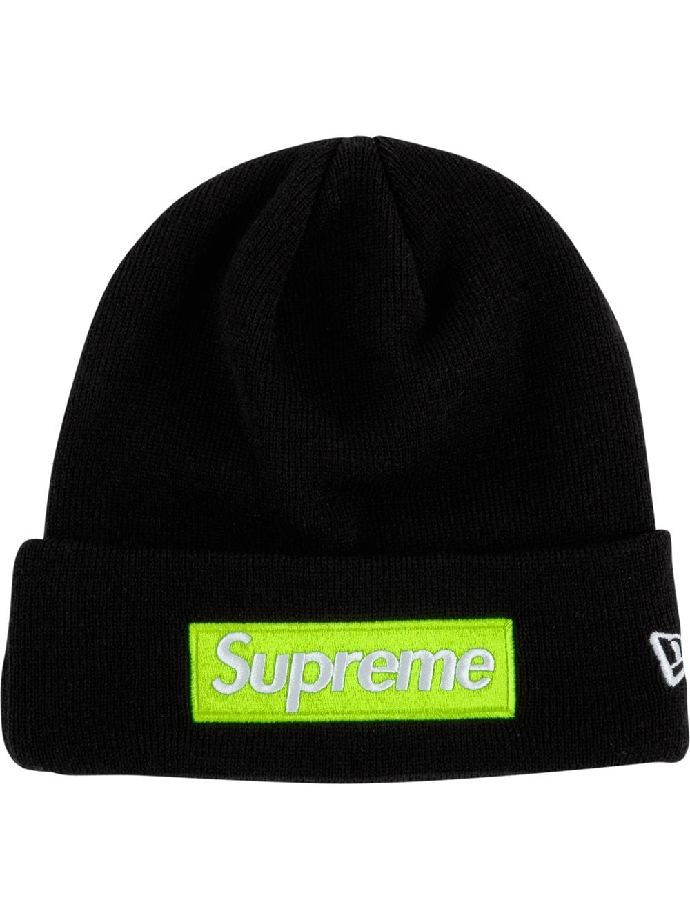 New Era box logo beanie - 1