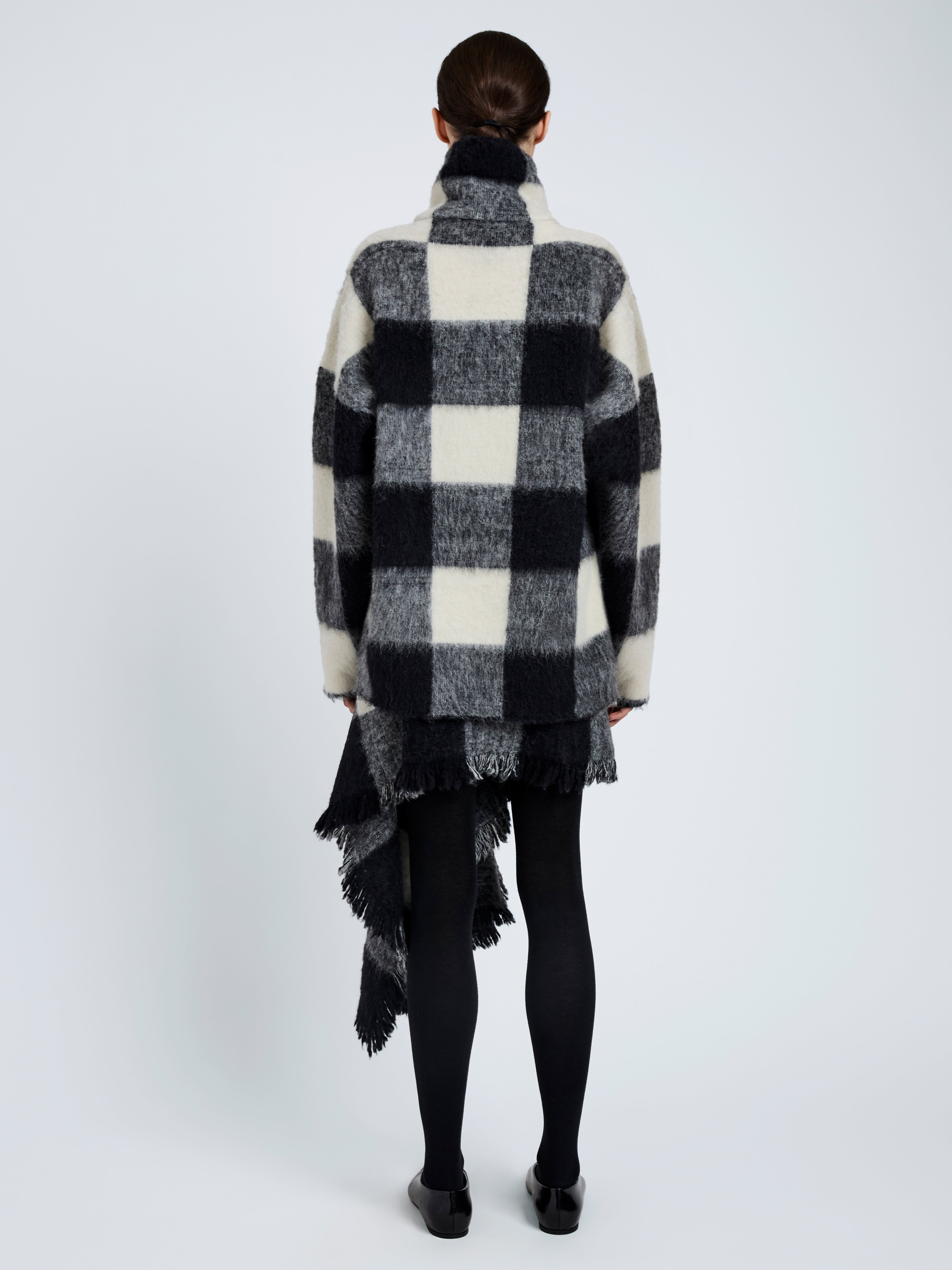Kai Top in Brushed Glenplaid Knit - 5