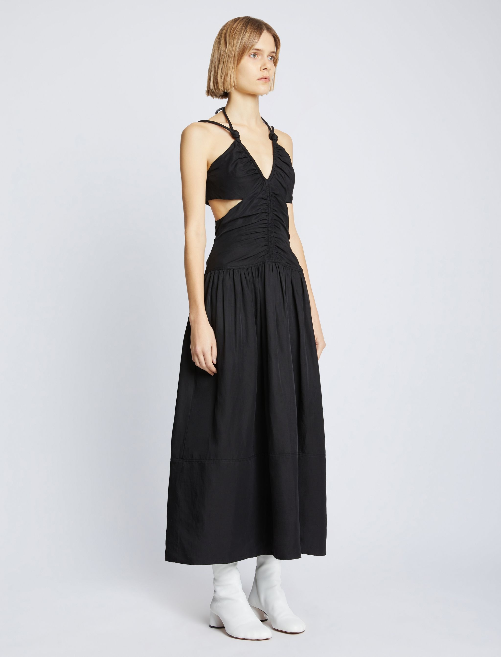 Proenza Schouler Viscose Linen Dress - R2333012BY271S001 | REVERSIBLE