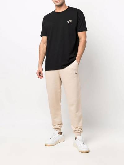 Vivienne Westwood drawstring-waist cotton track trousers outlook