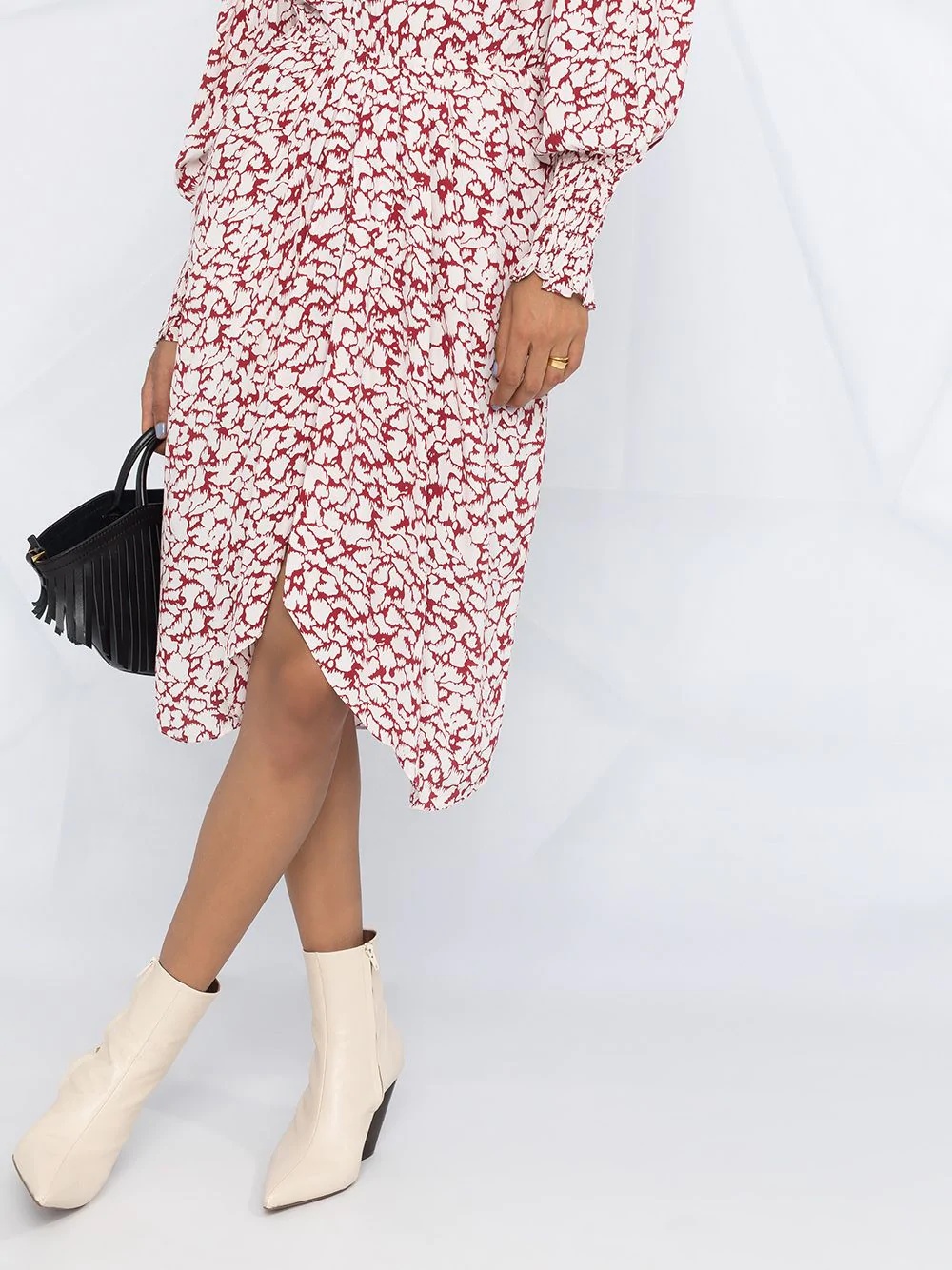 Siloe printed midi dress - 5