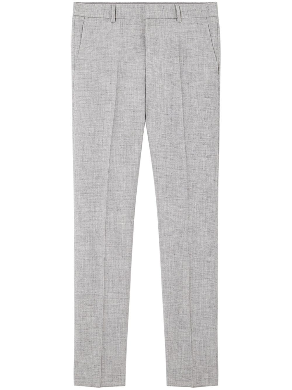 tailored slim-cut trousers - 1