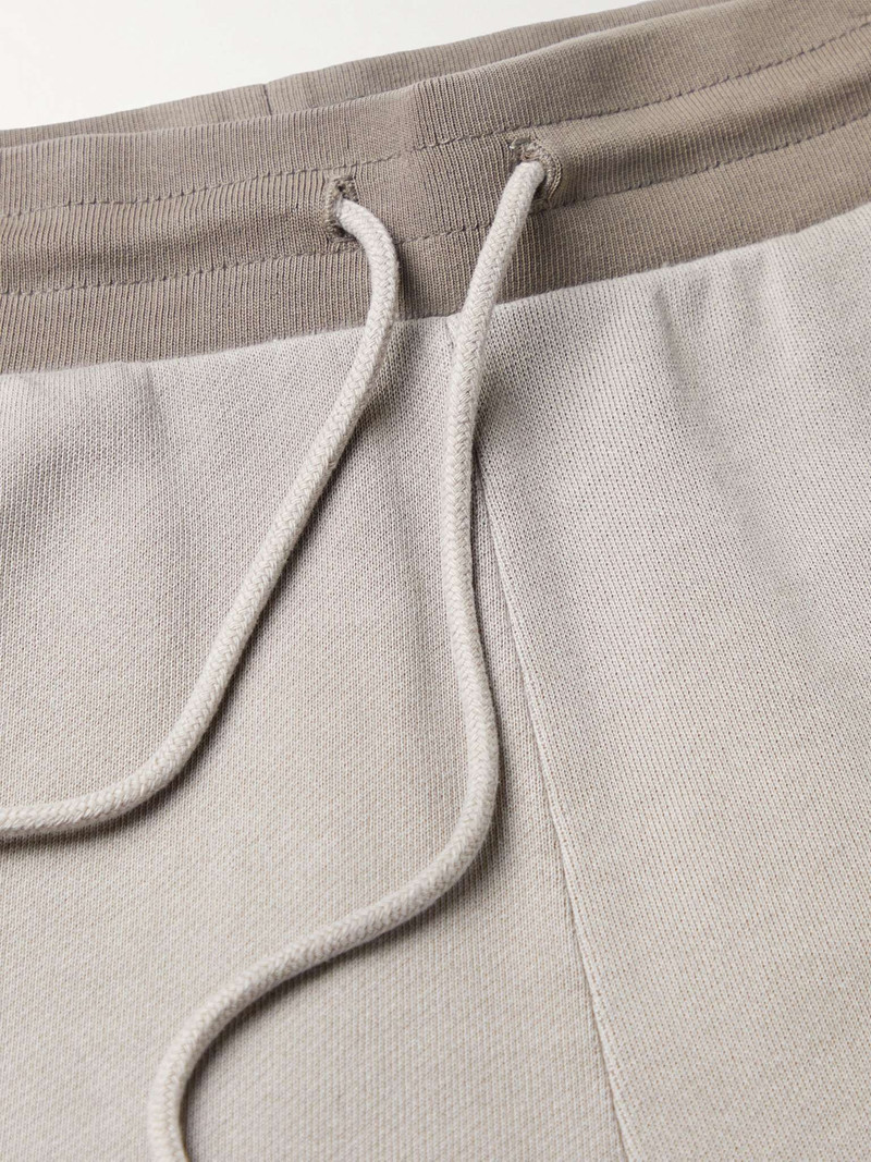 1992 Slim-Fit Tapered Two-Tone Cotton-Jersey Sweatpants 3