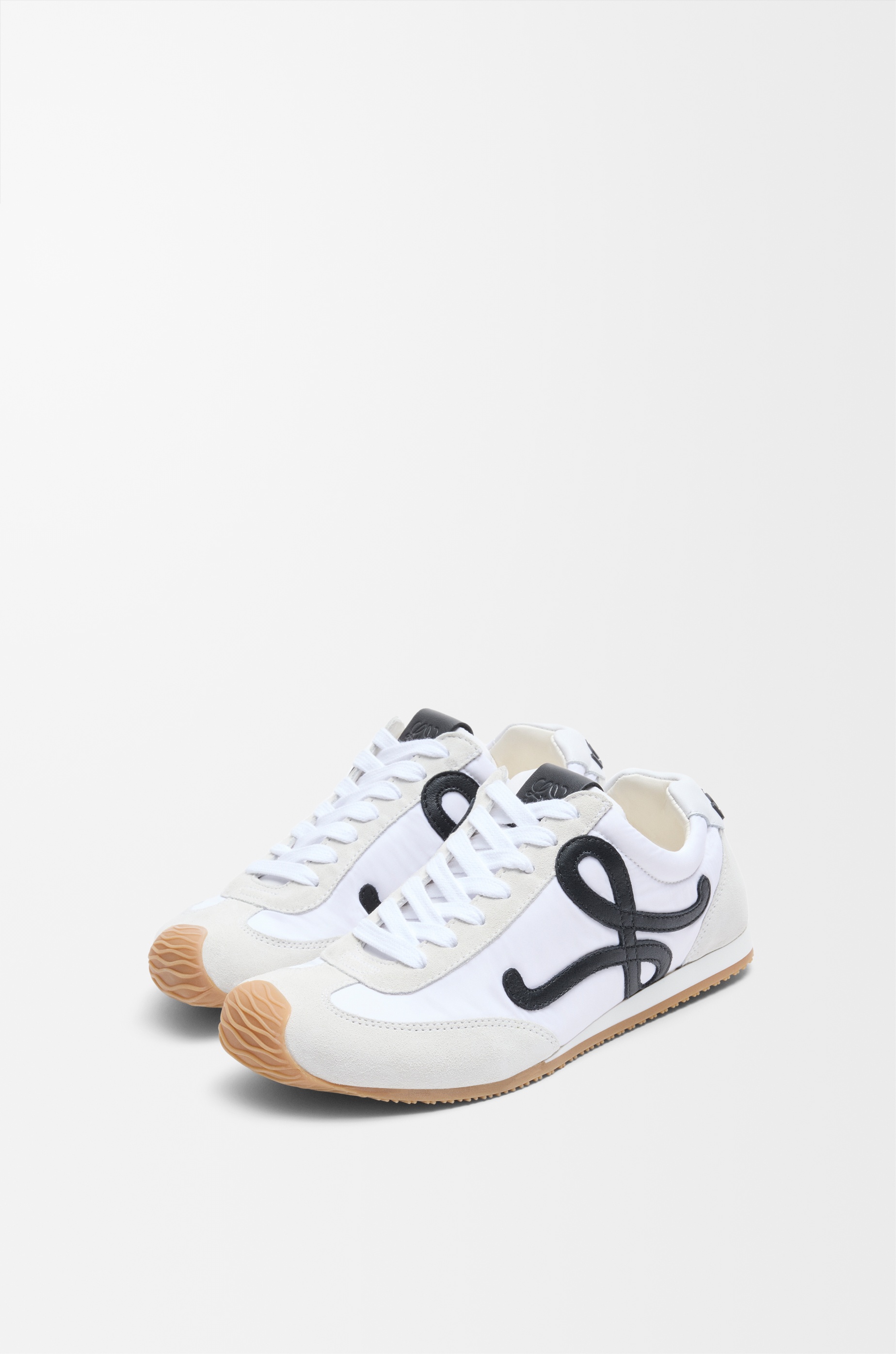 Ballet Runner 2.0 in nylon and calfskin - 3