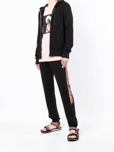 Paul Smith logo-stripe tapered joggers outlook