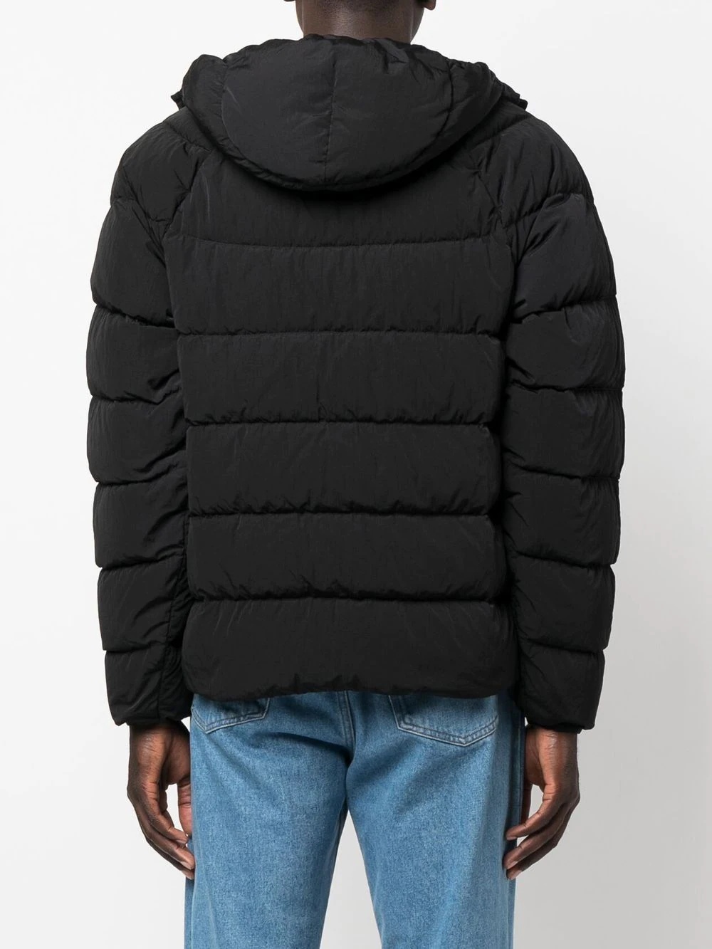 padded quilted jacket - 4