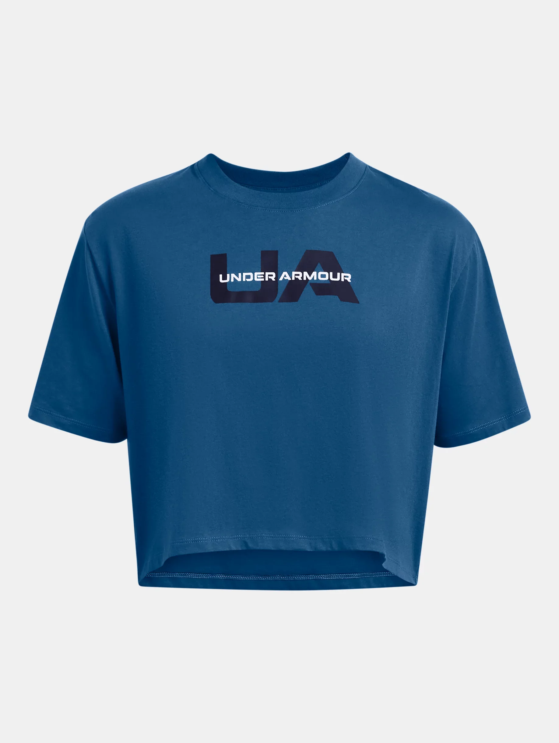 Women's UA Boxy Wordmark Short Sleeve - 1