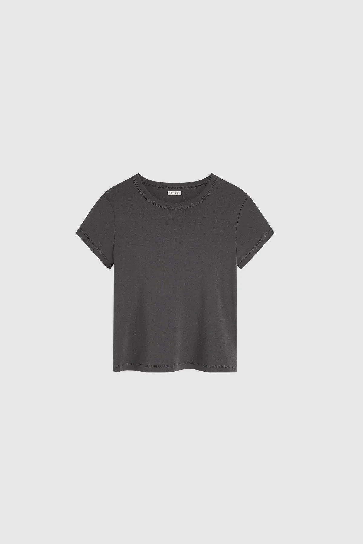 Organic Cotton Baby Tee - Soot - 1