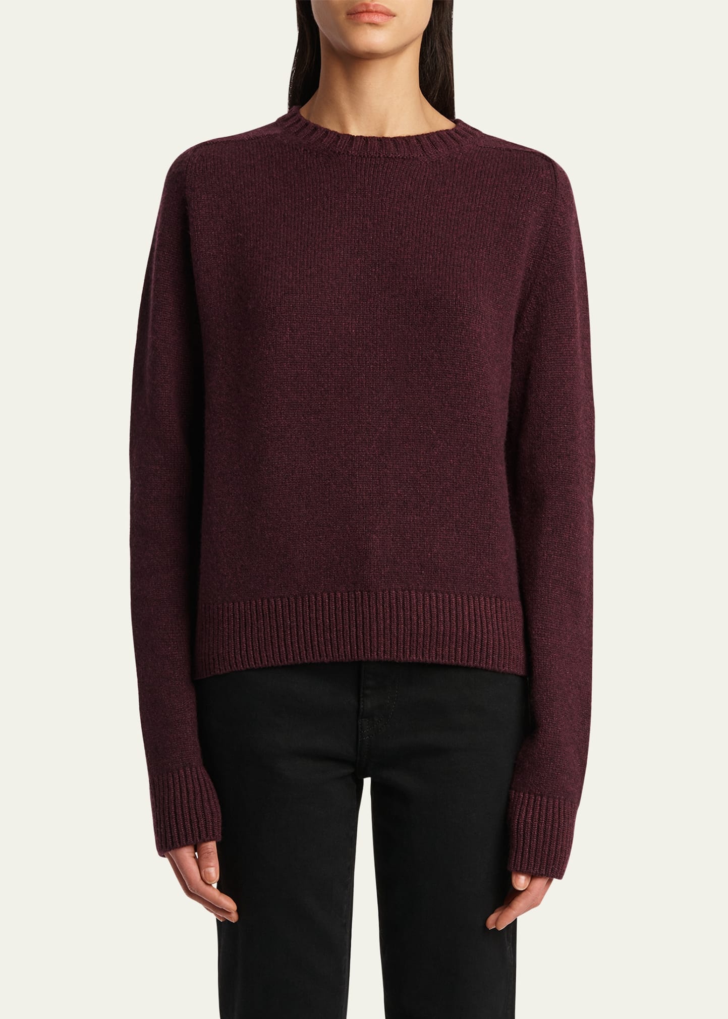 Nera Cashmere Crewneck Sweater - 4