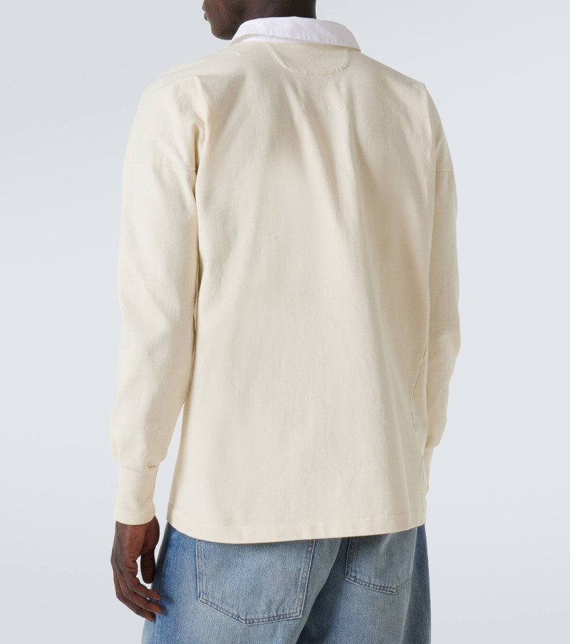 Logo cotton jersey polo shirt 4