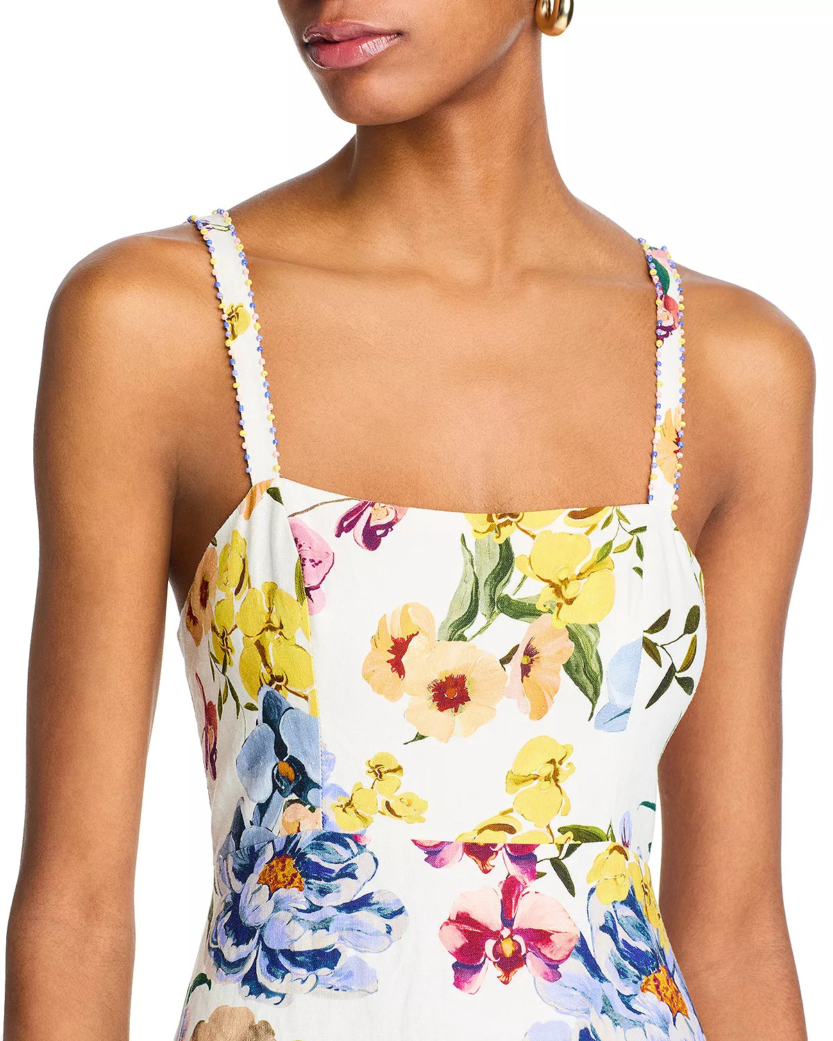 Greek Garden Sleeveless Maxi Dress - 3